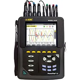 AEMC 2136.32 PowerPad III mit MN193-BK Sonden