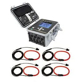 AEMC PEL 115 Strom- und Energie-Logger mit 4 AmpFlex Sensoren