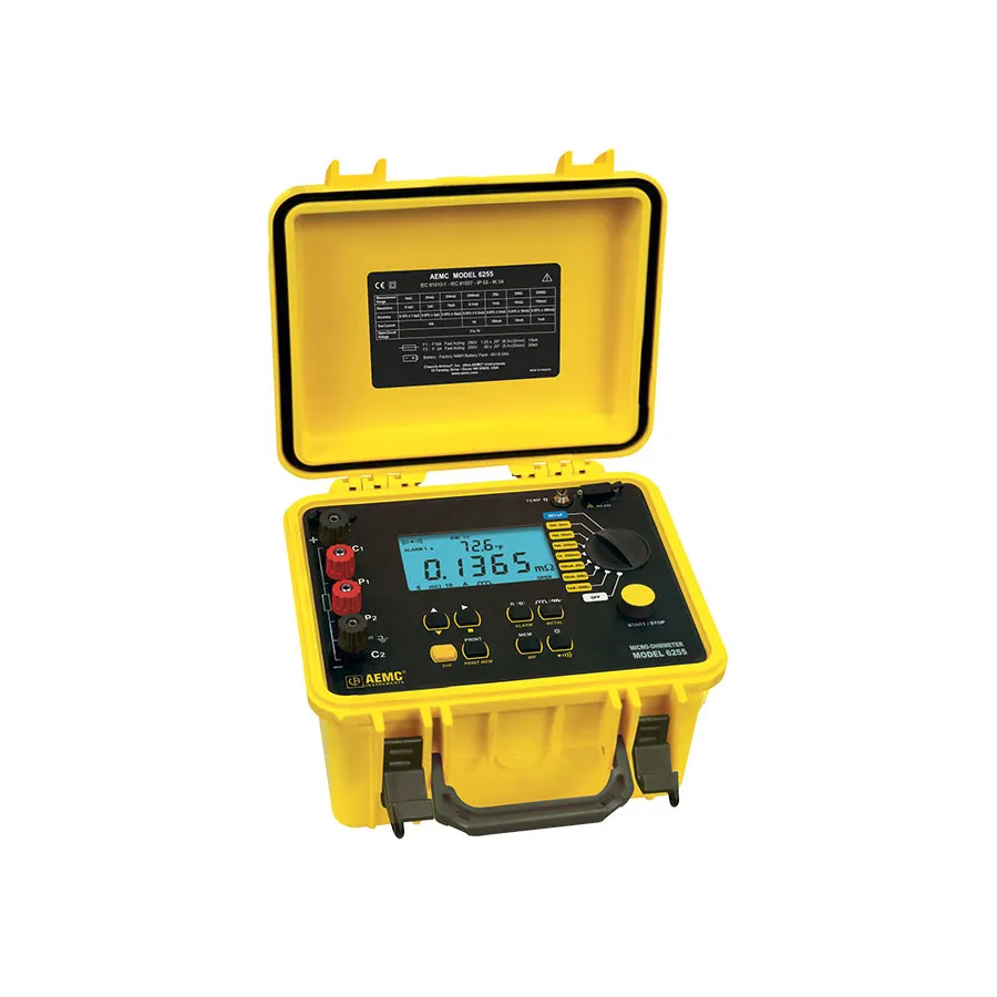 AEMC 6255 Mikro-Ohm-Widerstandsmessgerät