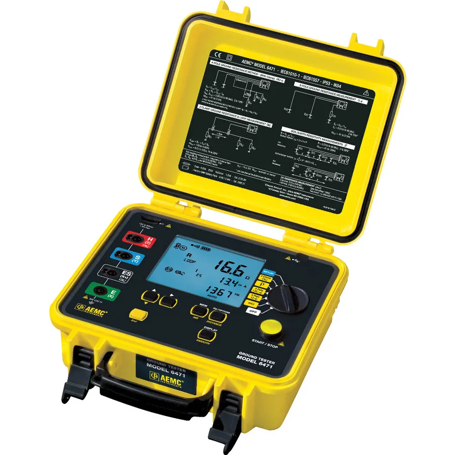 AEMC 6471 Erdungswiderstandsprüfer