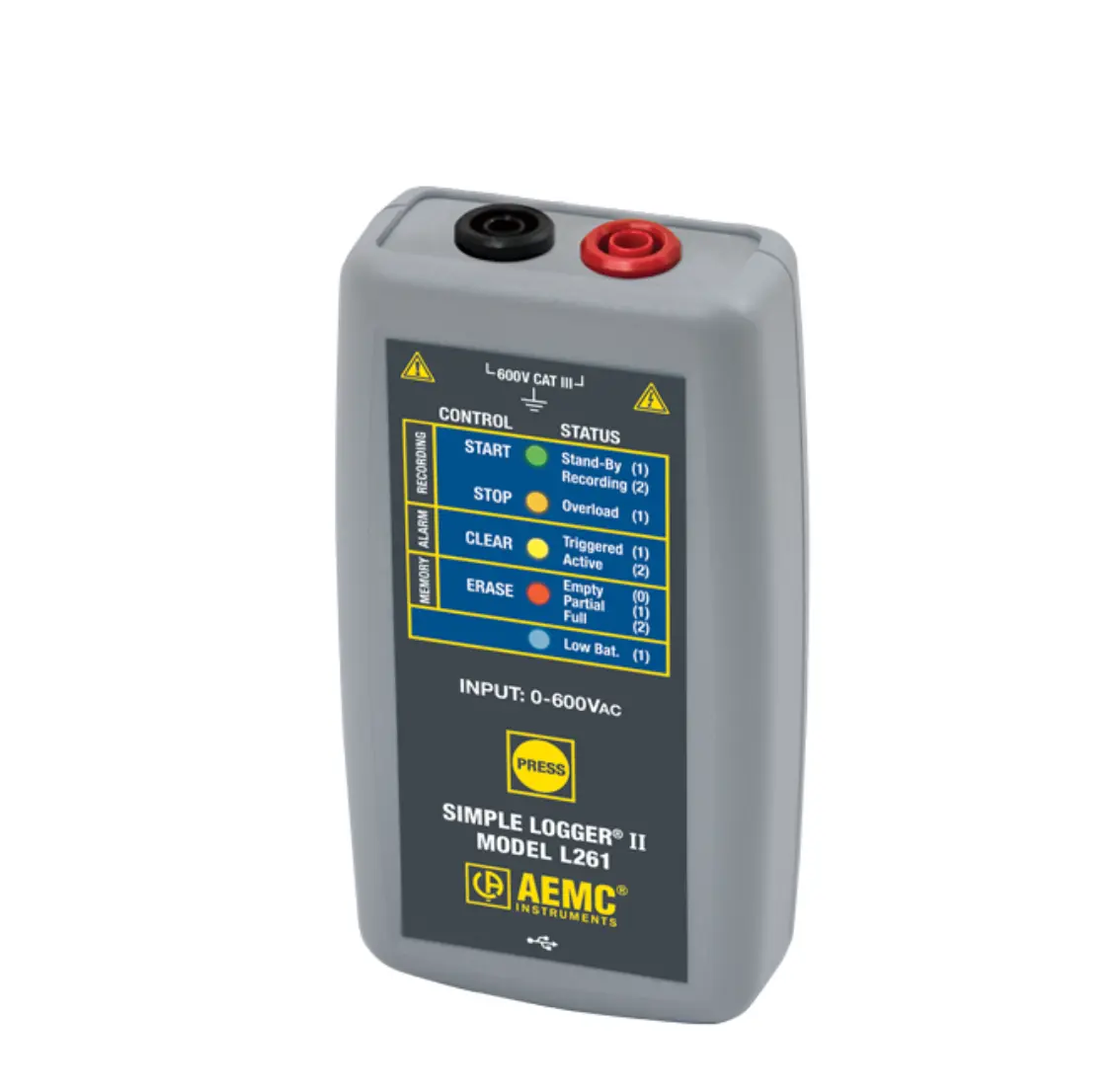 AEMC L261 Einfacher Datenlogger