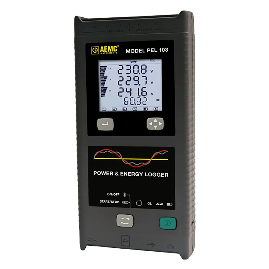 AEMC PEL 103 Leistungs- und Energiemessgerät
