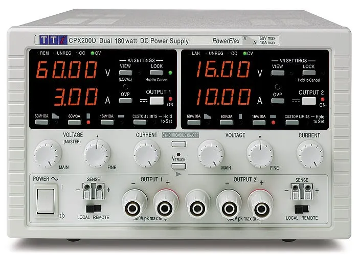 Aim TTi CPX200 programmiertes Gleichstromnetzteil