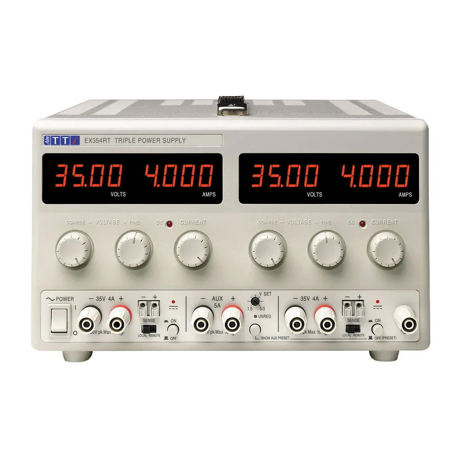 Aim TTi EX354RT Dreifach-Ausgabe DC-Stromversorgung