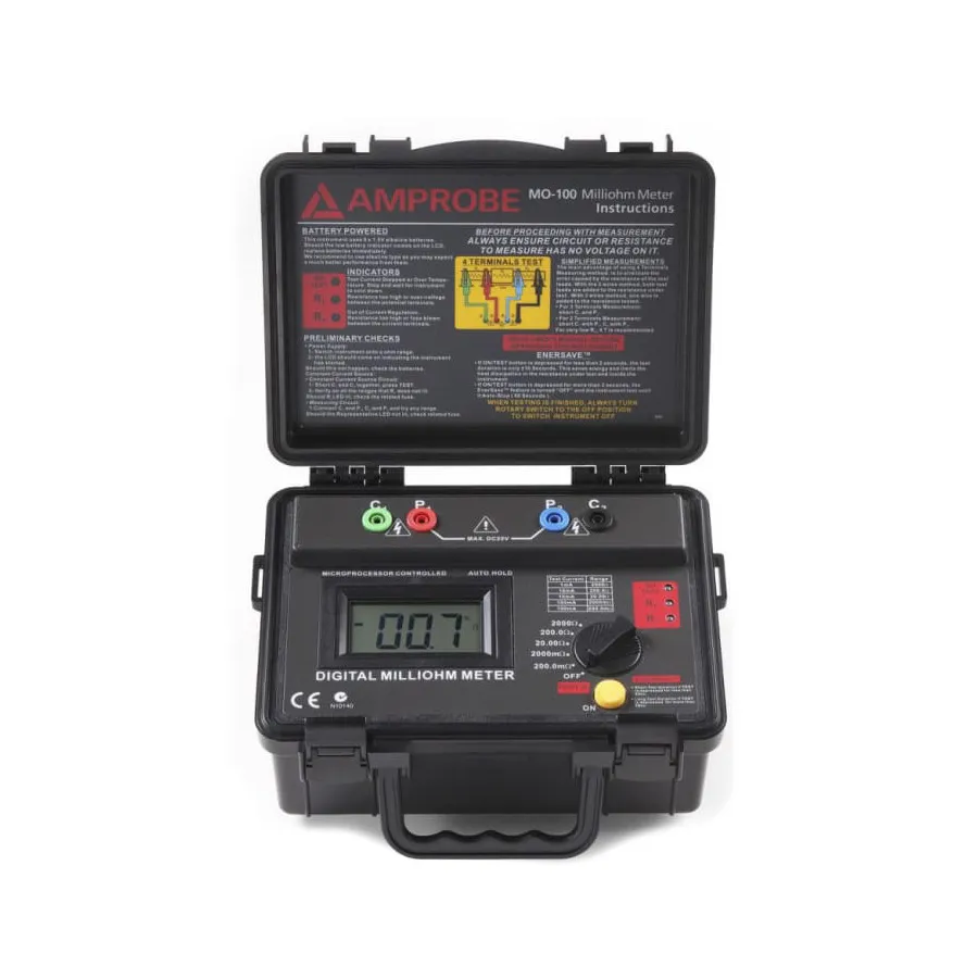 Amprobe MO-100 Tragbares Milliohmmeter