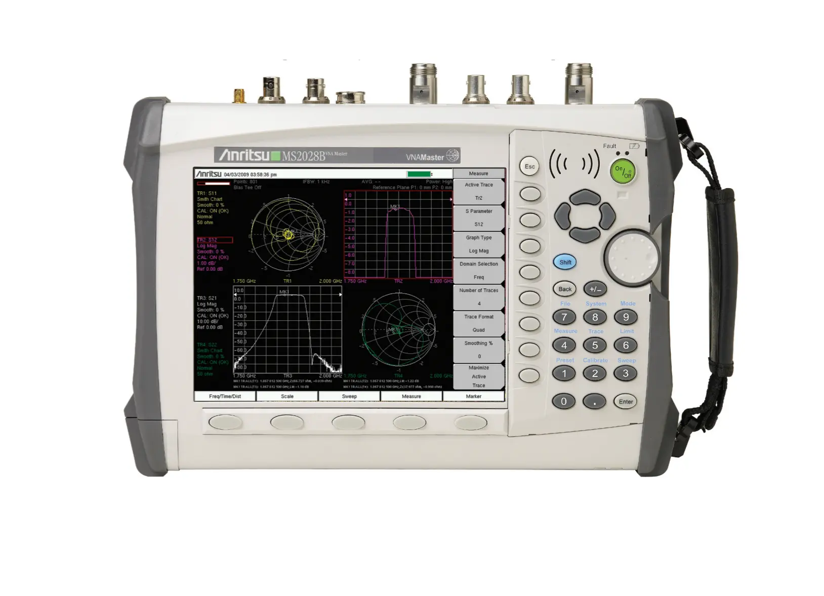 Anritsu MS2028B VNA Master Vektor-Netzwerk-Analyzer