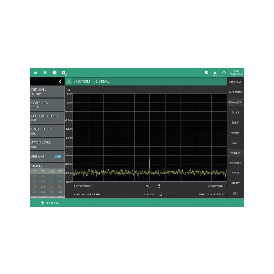 Anritsu MS2070A-3008 Vorverstärker-Software-Upgrade