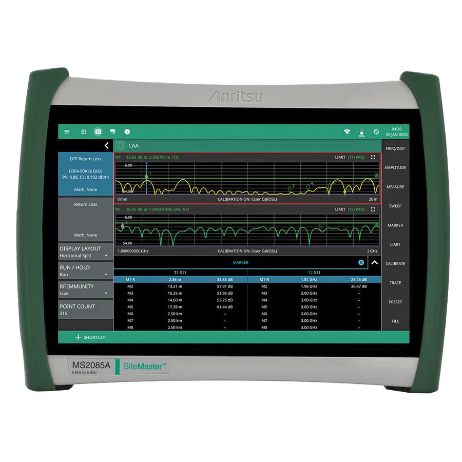 Anritsu MS2085A-0806 Kabel- und Antennenanalysator