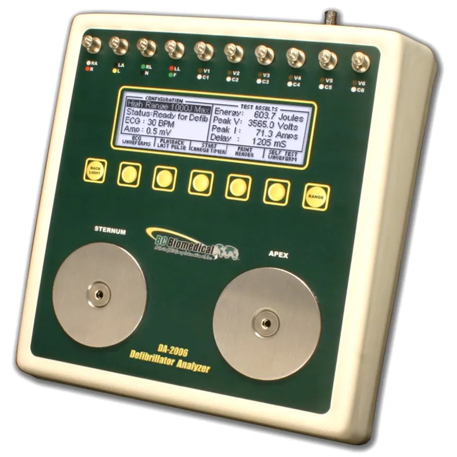 BC Biomedical DA-2006 Defibrillator-Analysator