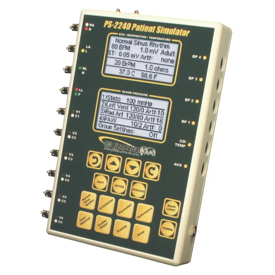 BC Biomedical PS-2240 Multi-Parameter-Patientensimulator