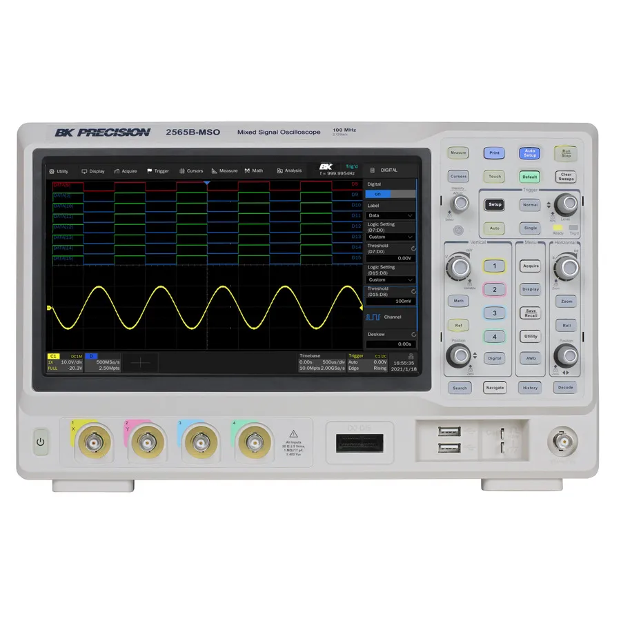 B&K Precision 2565B-MSO Mixed-Signal-Oszilloskop