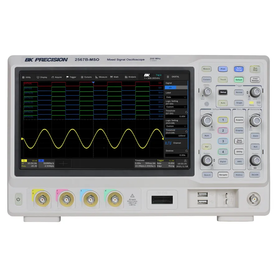 B&K Precision 2567B-MSO Mixed-Signal-Oszilloskop