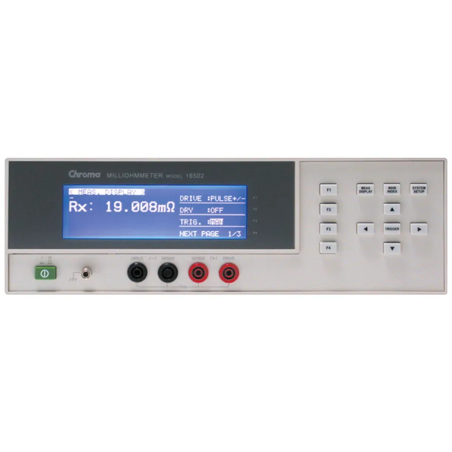 Chroma 16502 Milliohm-Meter