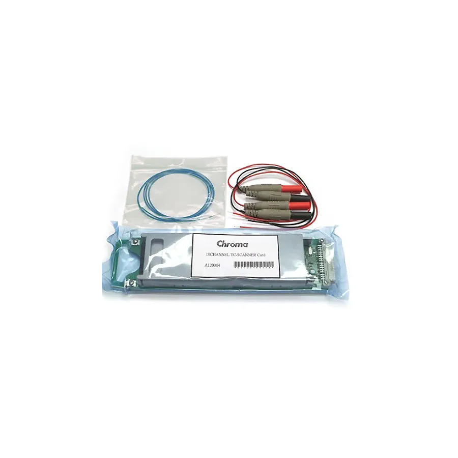Chroma A120004 10-Kanal-Mehrpunkt-Thermoelement-Scanner-Karte