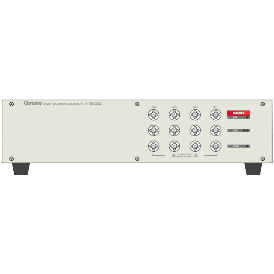 Chroma A190202 4-Kanal-Scanner-Box
