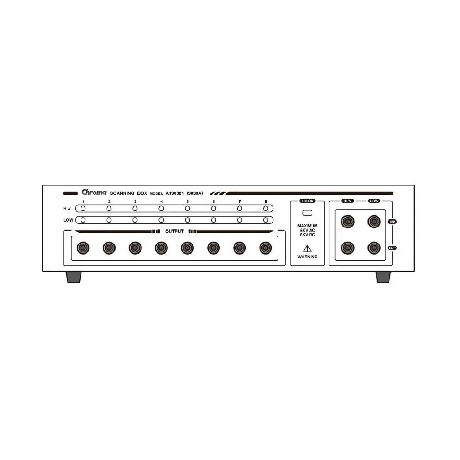 Chroma A190301 8HV Scanning-Box