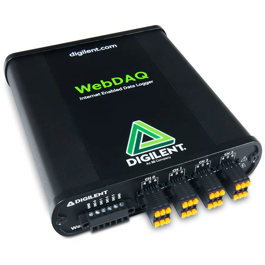Digilent WebDAQ 904 Universeller Eingangs-Datenlogger