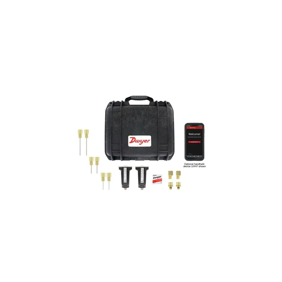 Dwyer 490W-6-HKIT Kabelloses Hydronisches Manometer