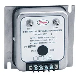Dwyer Instruments 607-0B Differenzdruck-Transmitter