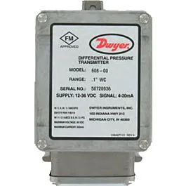 Dwyer Instruments 608-5 Differenzdrucktransmitter