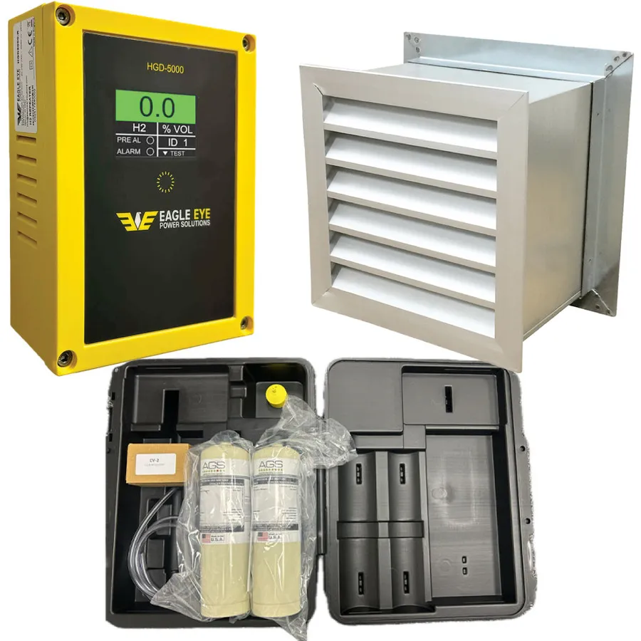 Eagle Eye HGD-5000-ST Wasserstoffgas-Detektor-Set