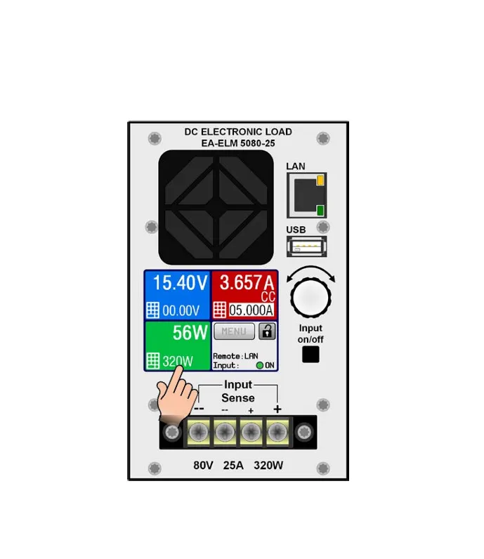 Elektro-Automatik EA-ELM 5080-25 Regenerative-Elektronische Last