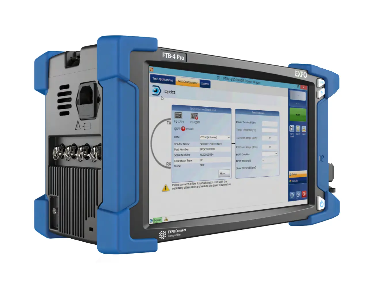 EXFO FTB-4-PRO-BTY Feldtestplattform