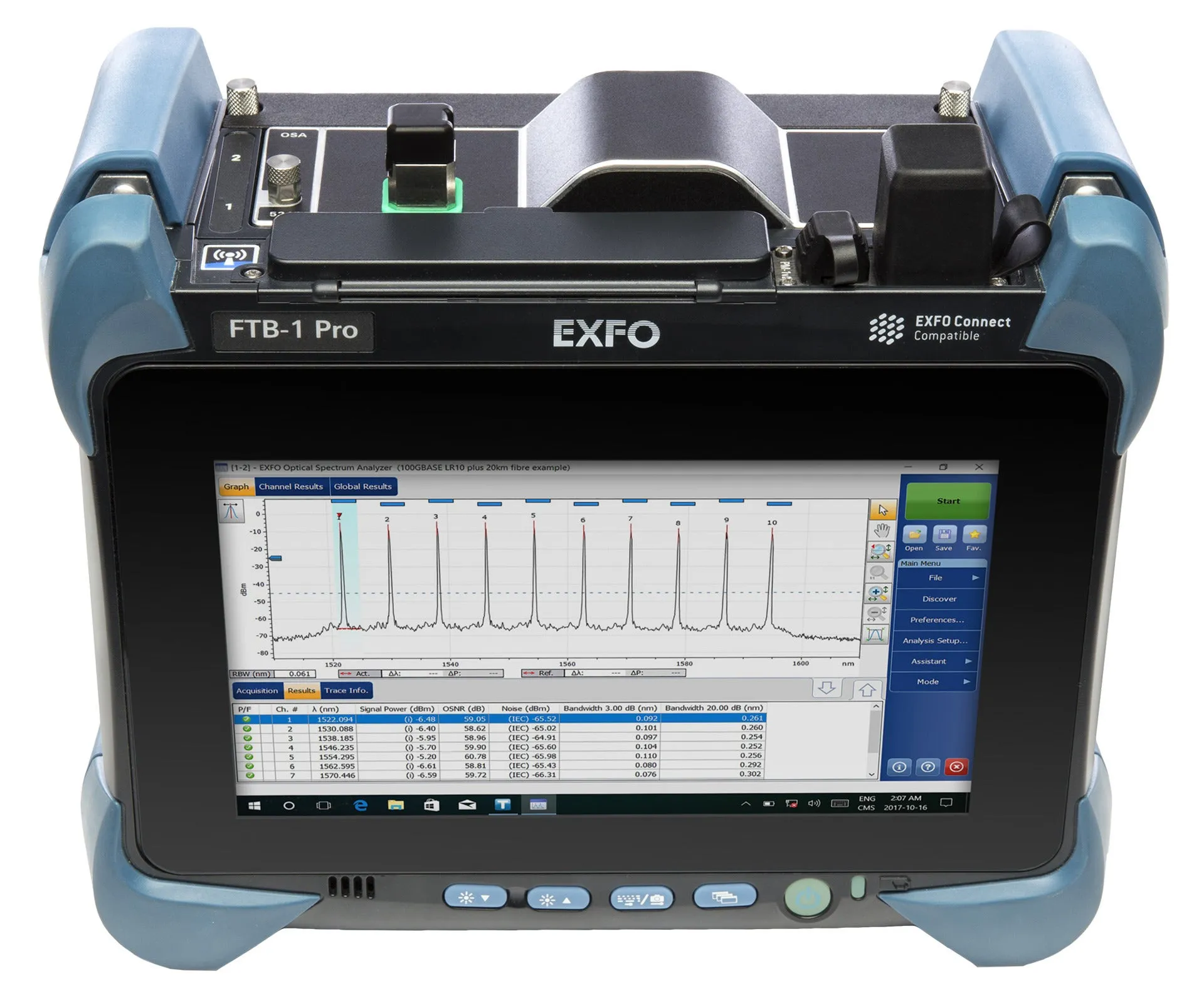 EXFO FTBx-5235 Optischer Spektrumanalysator