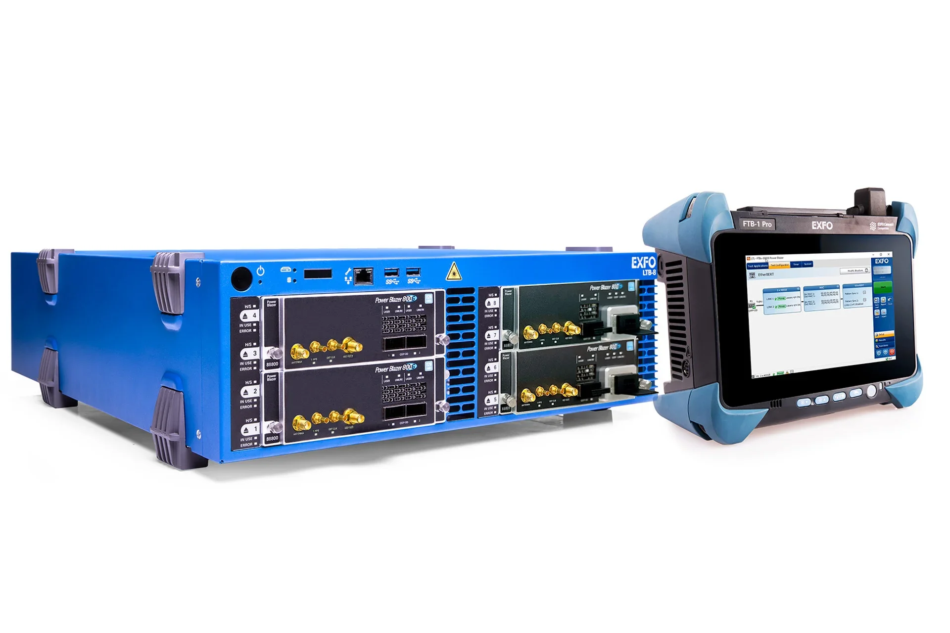 EXFO FTBx-88801 800G tragbares Testmodul