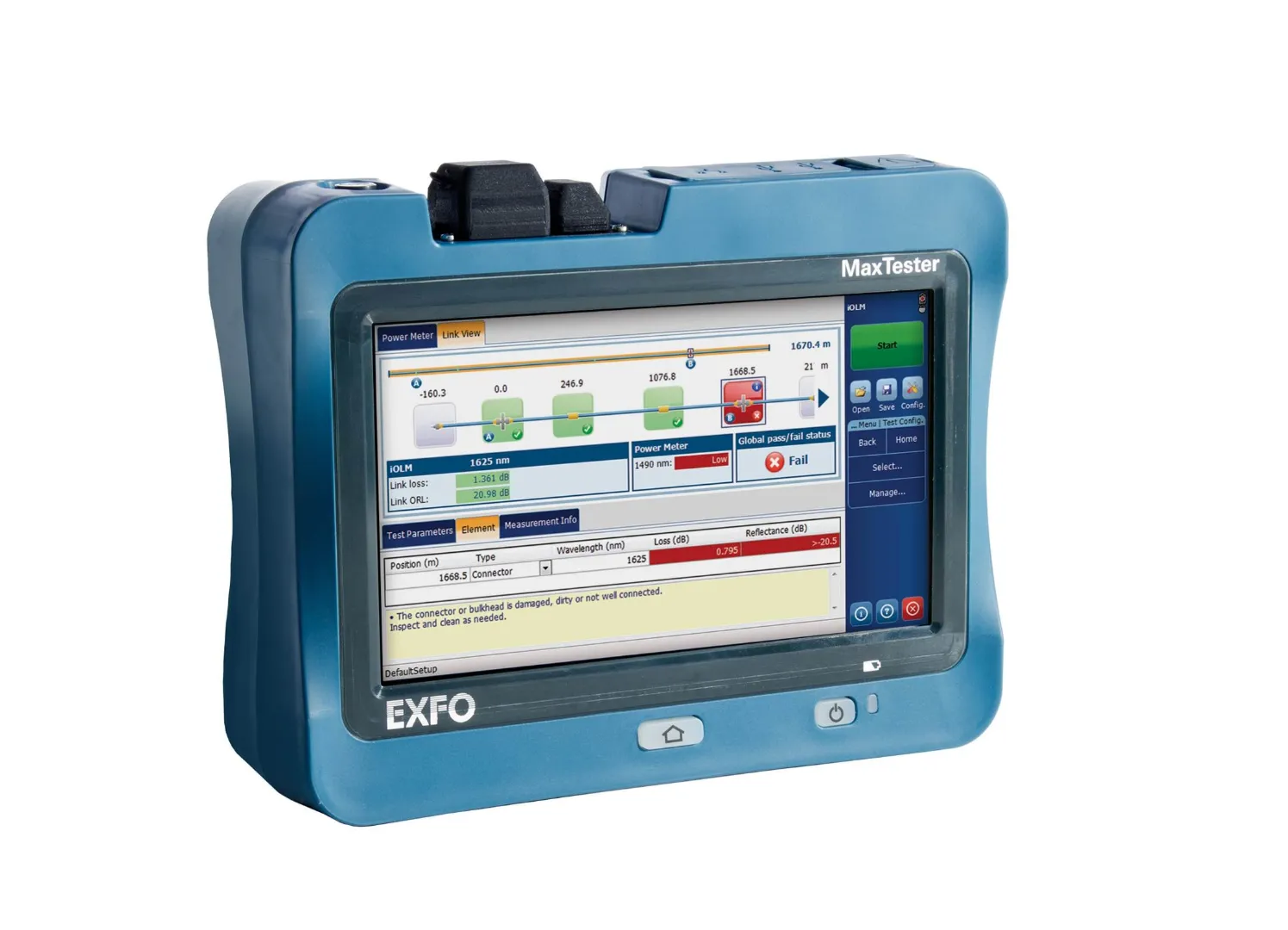 EXFO MAX-730C-SM7 OTDR