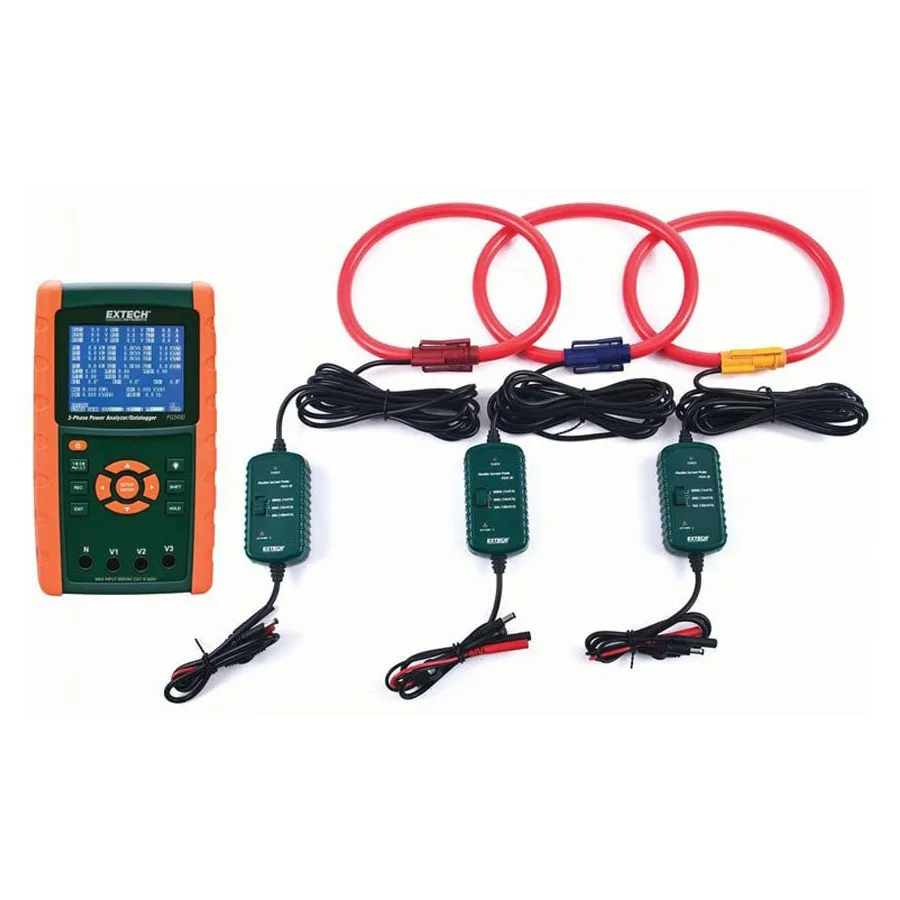 Extech PQ3450-30-NIST Datenlogging Stromanalysator