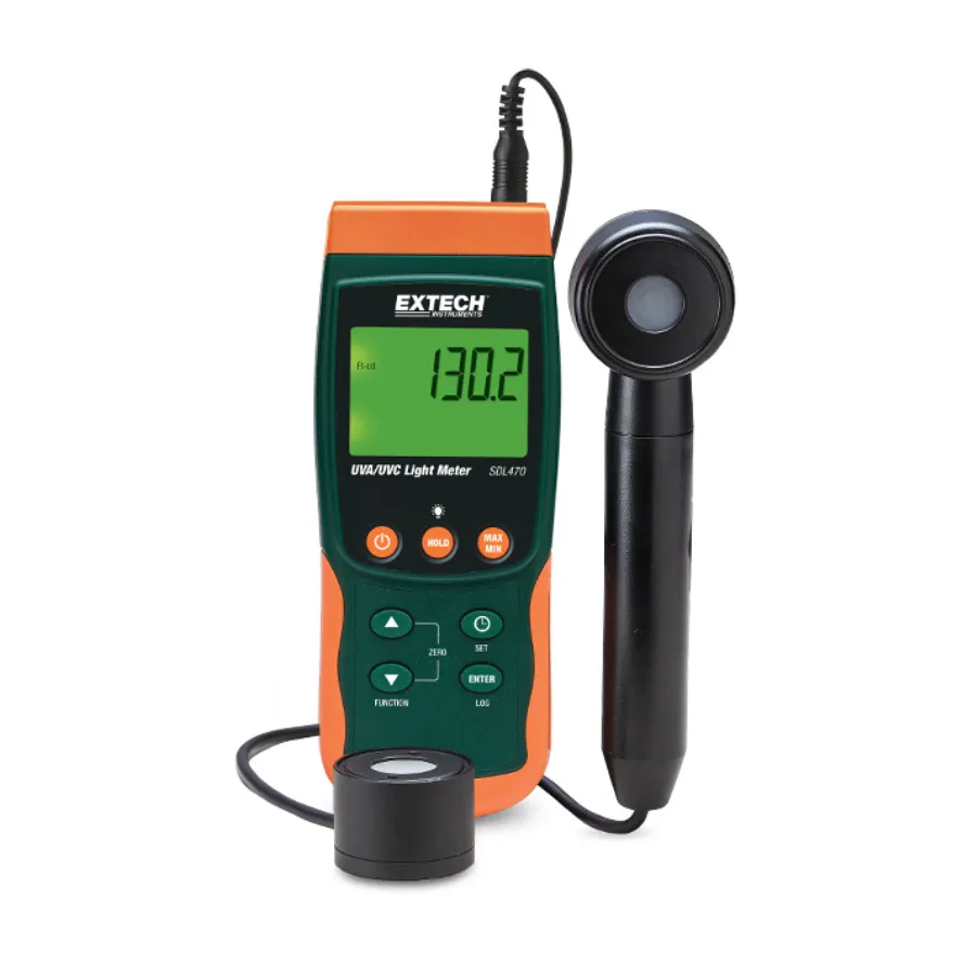 Extech SDL470-NIST UVA/UVC-Lichtmessgerät Datenlogger