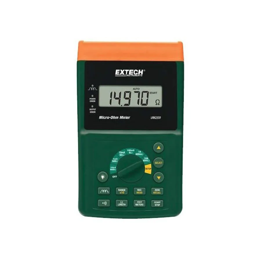 Extech UM200 Mikro-Ohm-Messgerät