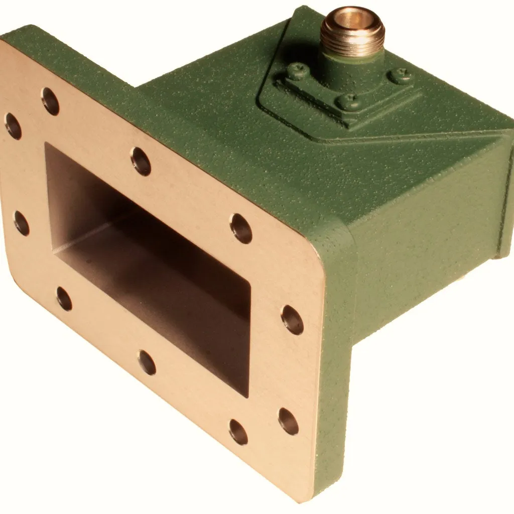 Flann 17094-NF10 Wellenleiterschritt zu Koaxialadapter