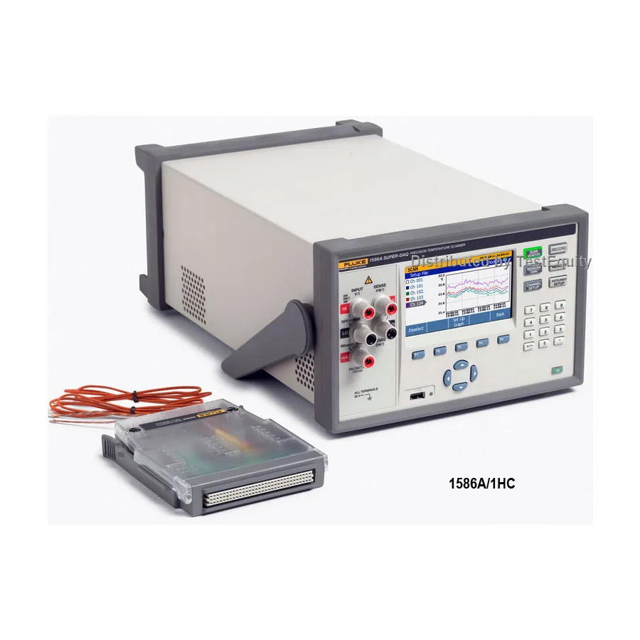 Fluke 1586A/2HC 120 Super-DAQ Temperatur-Scanner