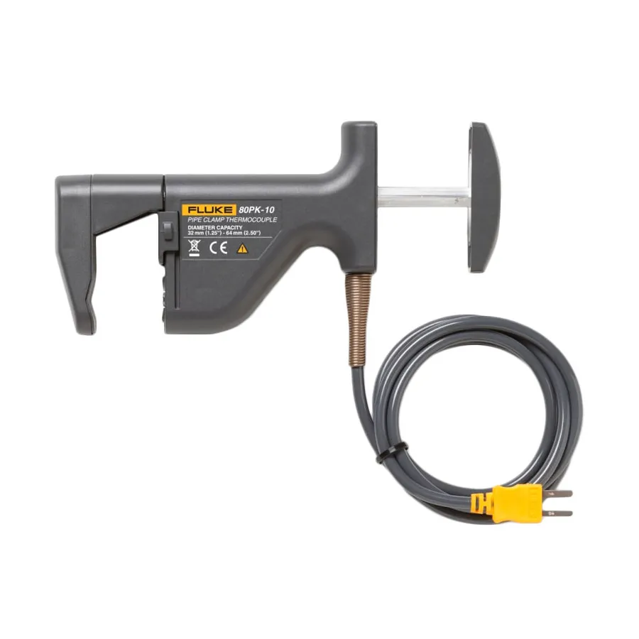 Fluke 80PK-10 Typ-K Rohrklemmen-Thermoelement-Sonde