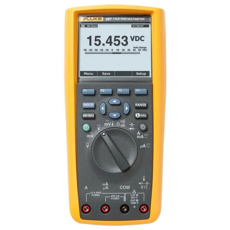 Fluke FLUKE-287 CAL True-RMS Protokoll-Multimeter mit TrendCapture