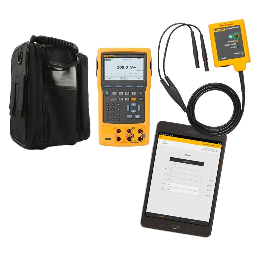 Fluke FLUKE-754/154 BU Bundle mit 754 Kalibrateur, Tablet und HART Modem