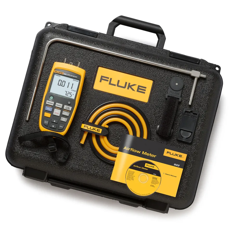 Fluke FLUKE-922/KIT Luftströmungsmesser-Set