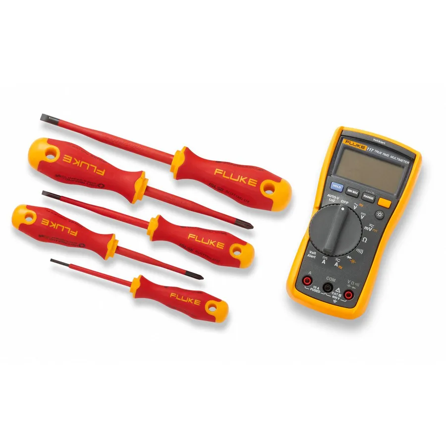 Fluke IB117K 117 Digital-Multimeter und Hand-Tool-Starter-Kit