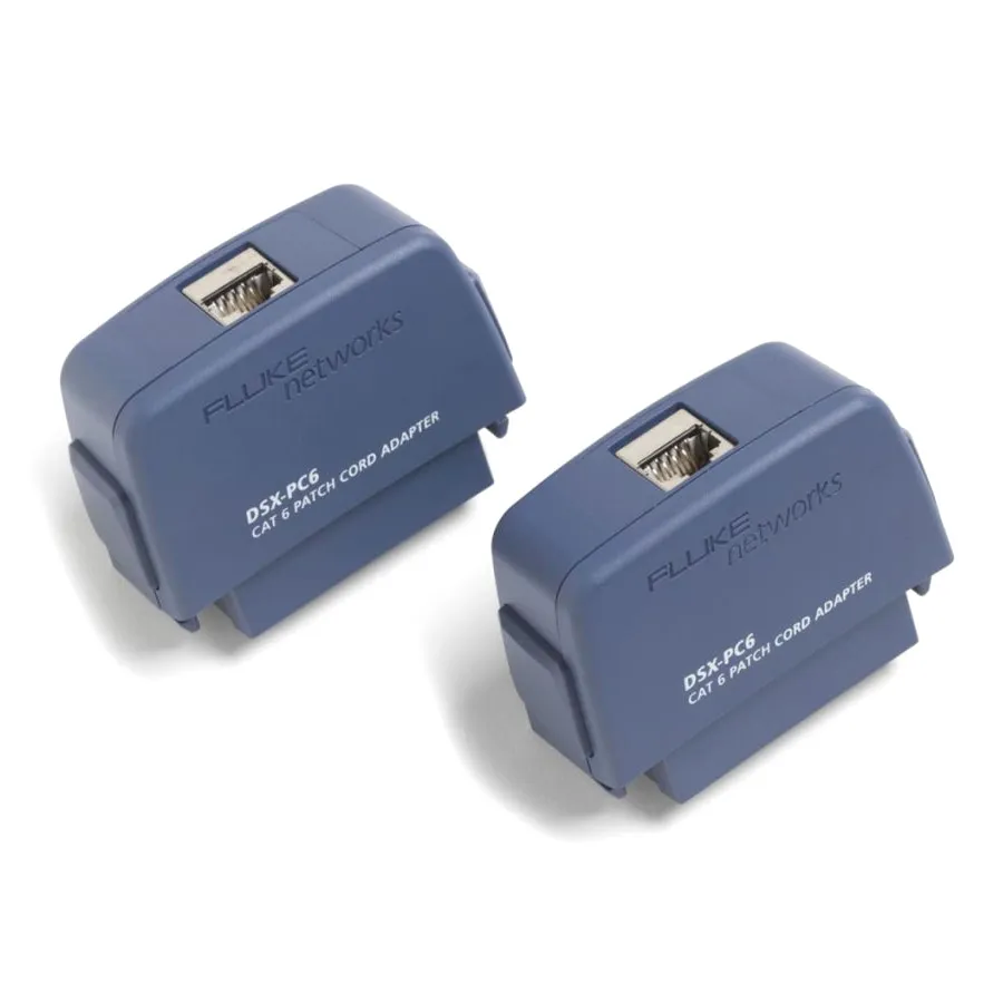 Fluke Networks DSX-PC6S Cat 6 Patchkabel-Adapter-Set