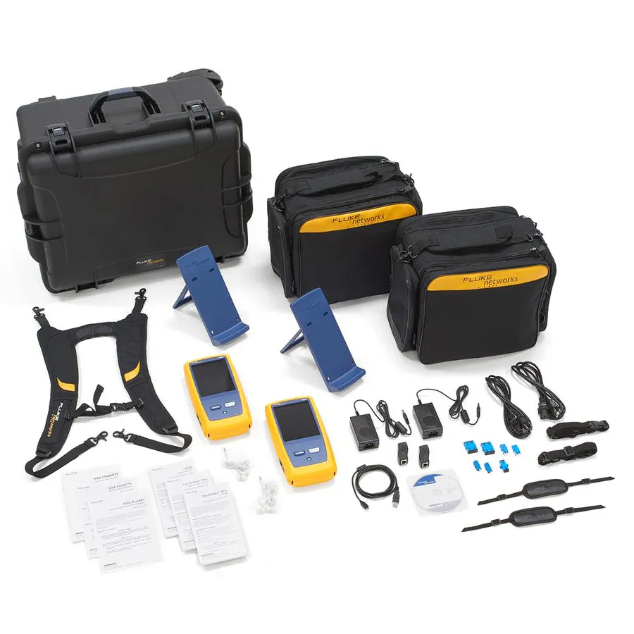 Fluke Networks DSX2-8-PRO-NW Professionelles Kabel-Analyzer-Set