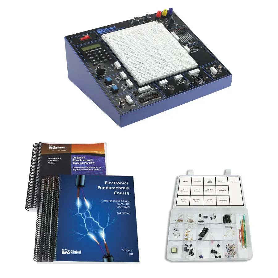 Global Specialties PB-503ALAB Trainer mit Lehrplan und Komponenten-Set