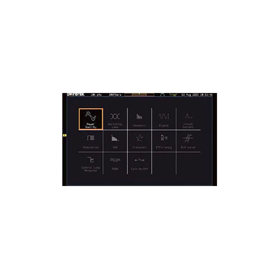 GW Instek GDS-DS3A-PWR Leistungsanalysesoftware