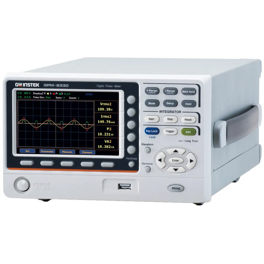 GW Instek GPM-8330 (GPIB+DA12) Digital-Leistungsmesser