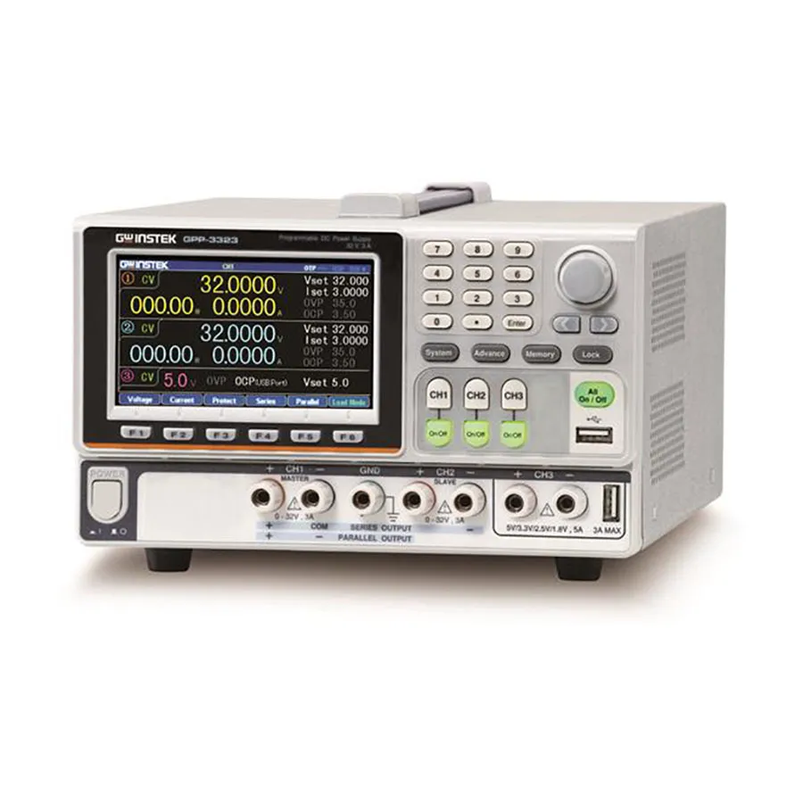 GW Instek GPP-3323 (LAN+GPIB) Programmierbare DC-Stromversorgung