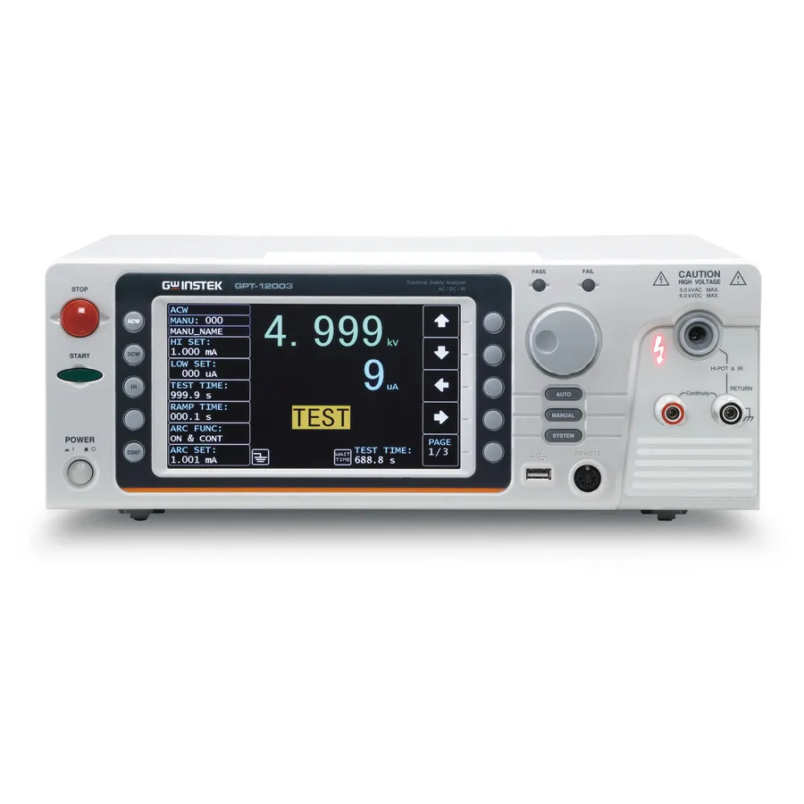 GW Instek GPT-12003 Elektrosicherheitsanalysator