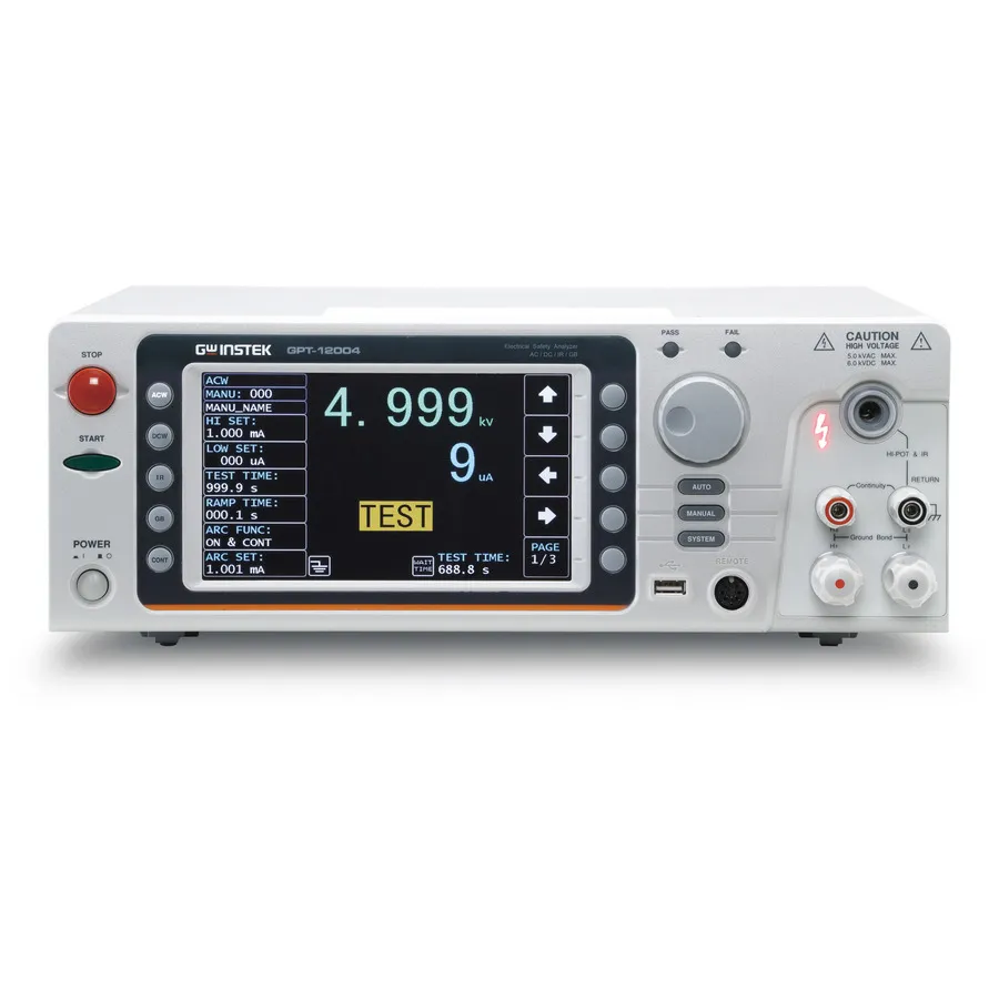 GW Instek GPT-12004 Elektrosicherheitsanalysator