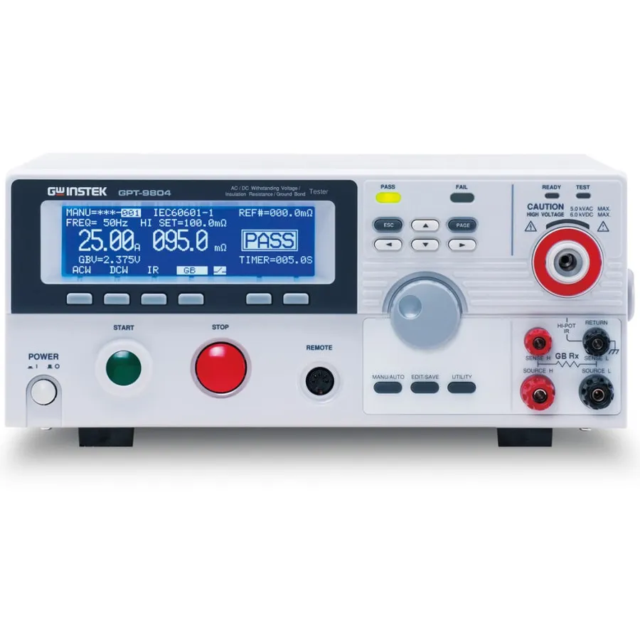 GW Instek GPT-9802 Prüfer für elektrische Sicherheit