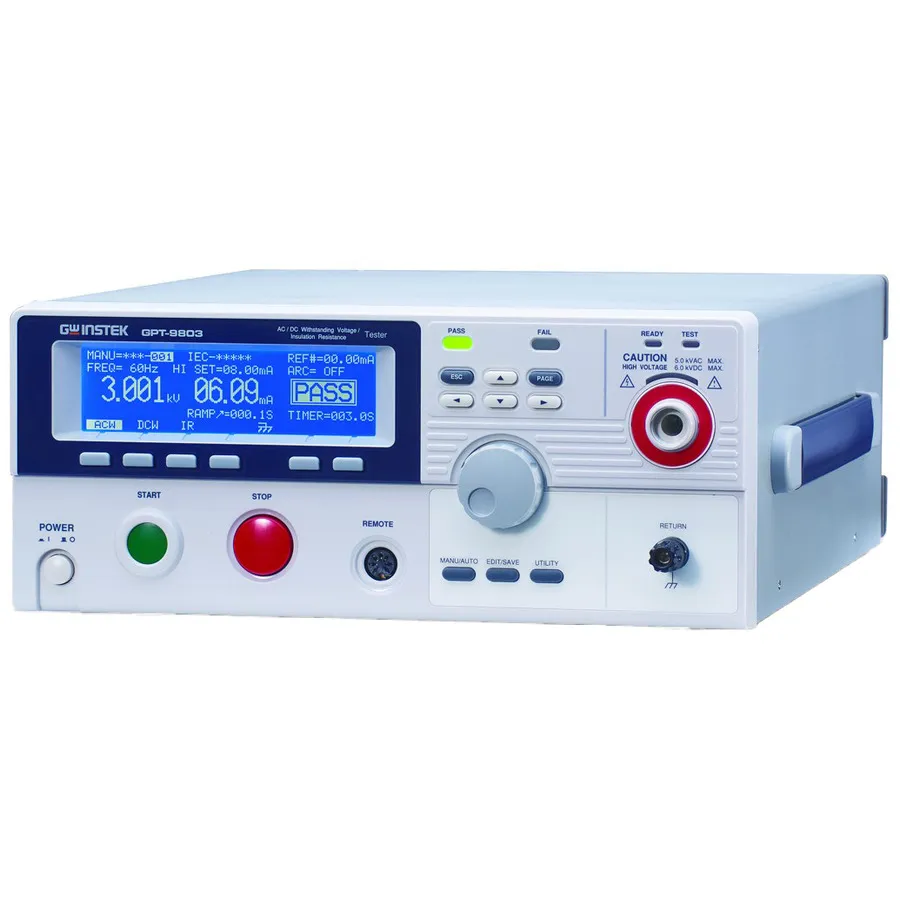 GW Instek GPT-9803 Prüfer für elektrische Sicherheit